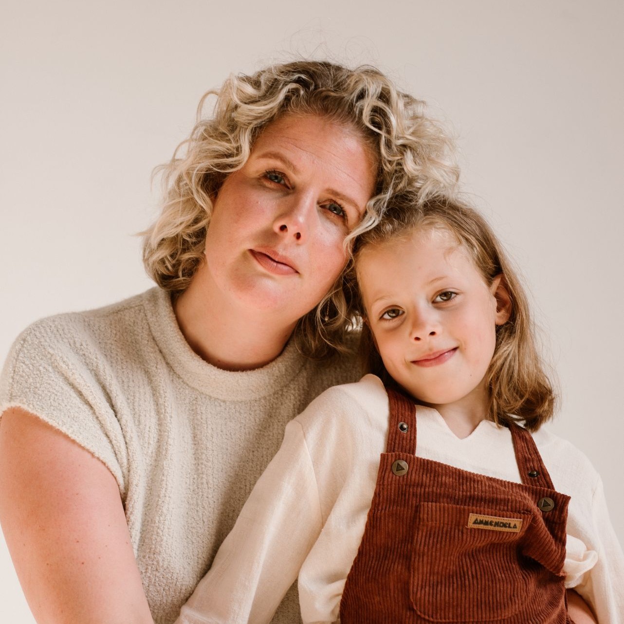 Nanon Labrie met dochter Emilie